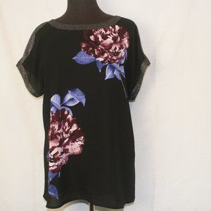Semi-Sheer statement top